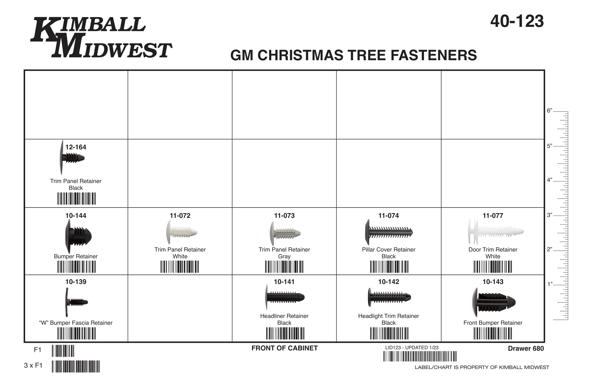 GM Clips & Fasteners Assortments