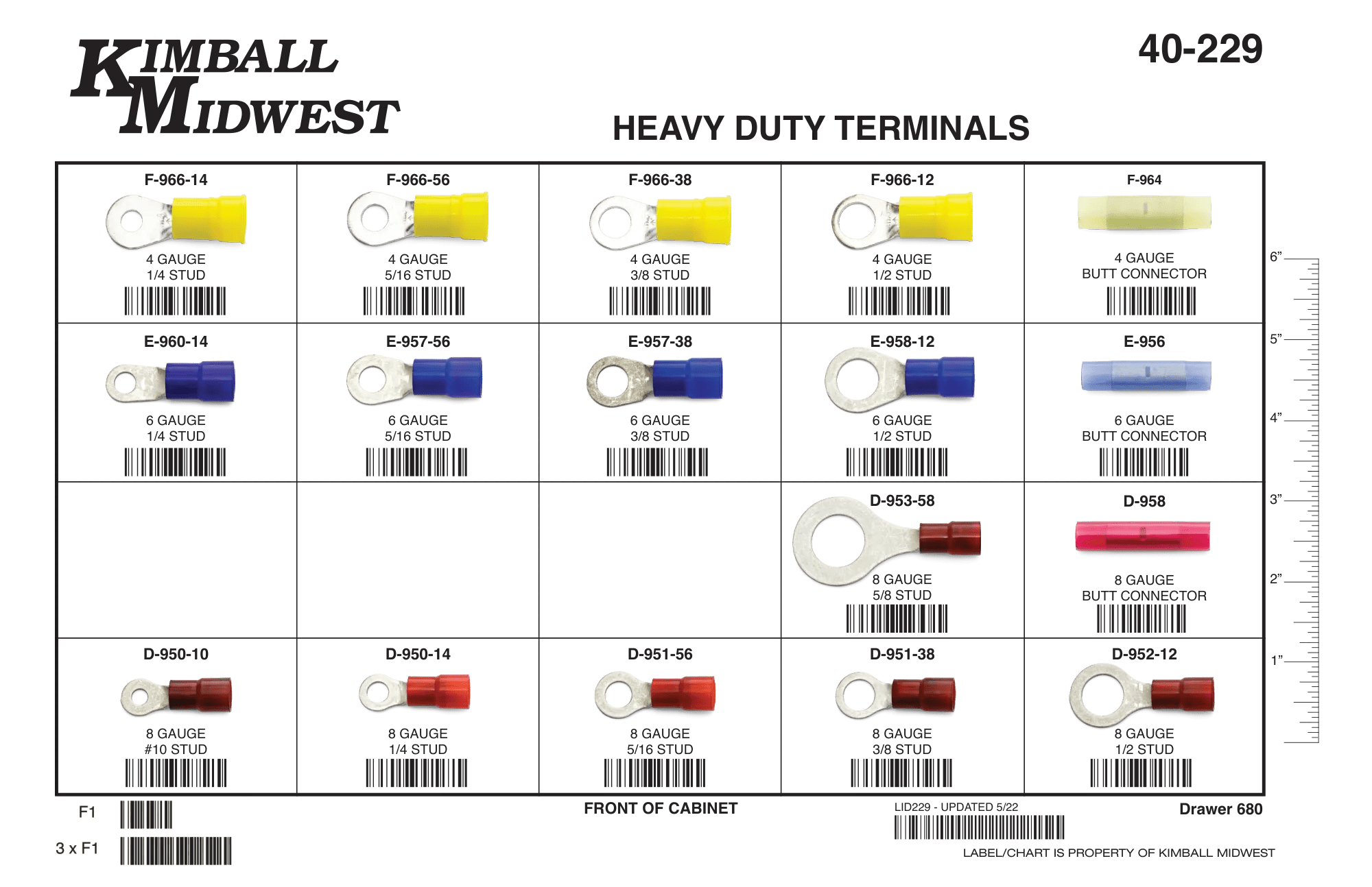 Nylon Heavy Duty Terminal Assortment