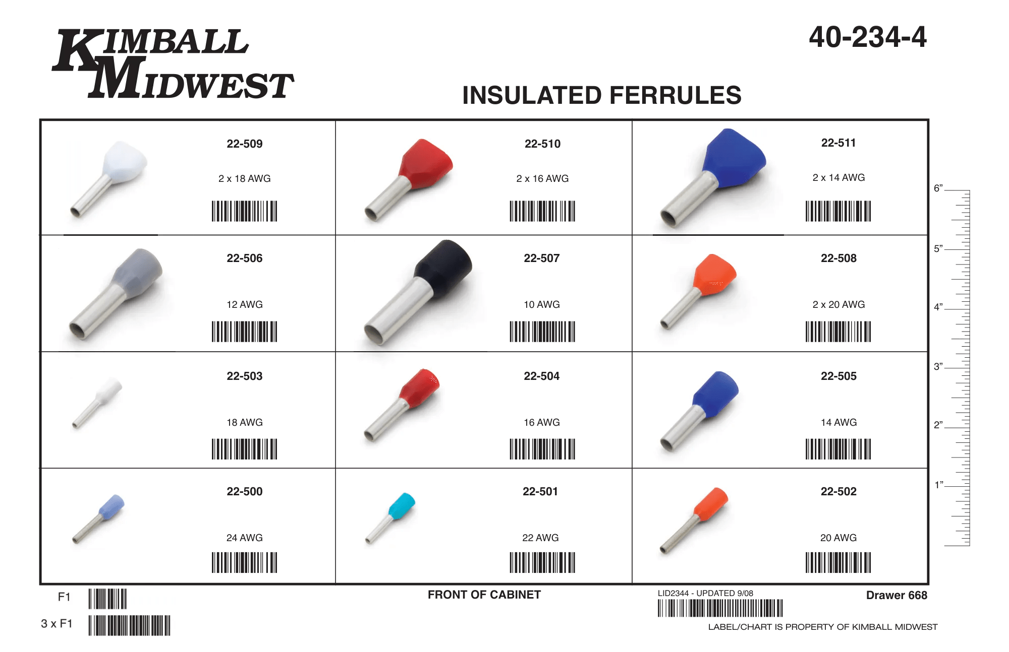 Insulated Ferrule Terminal Assortment