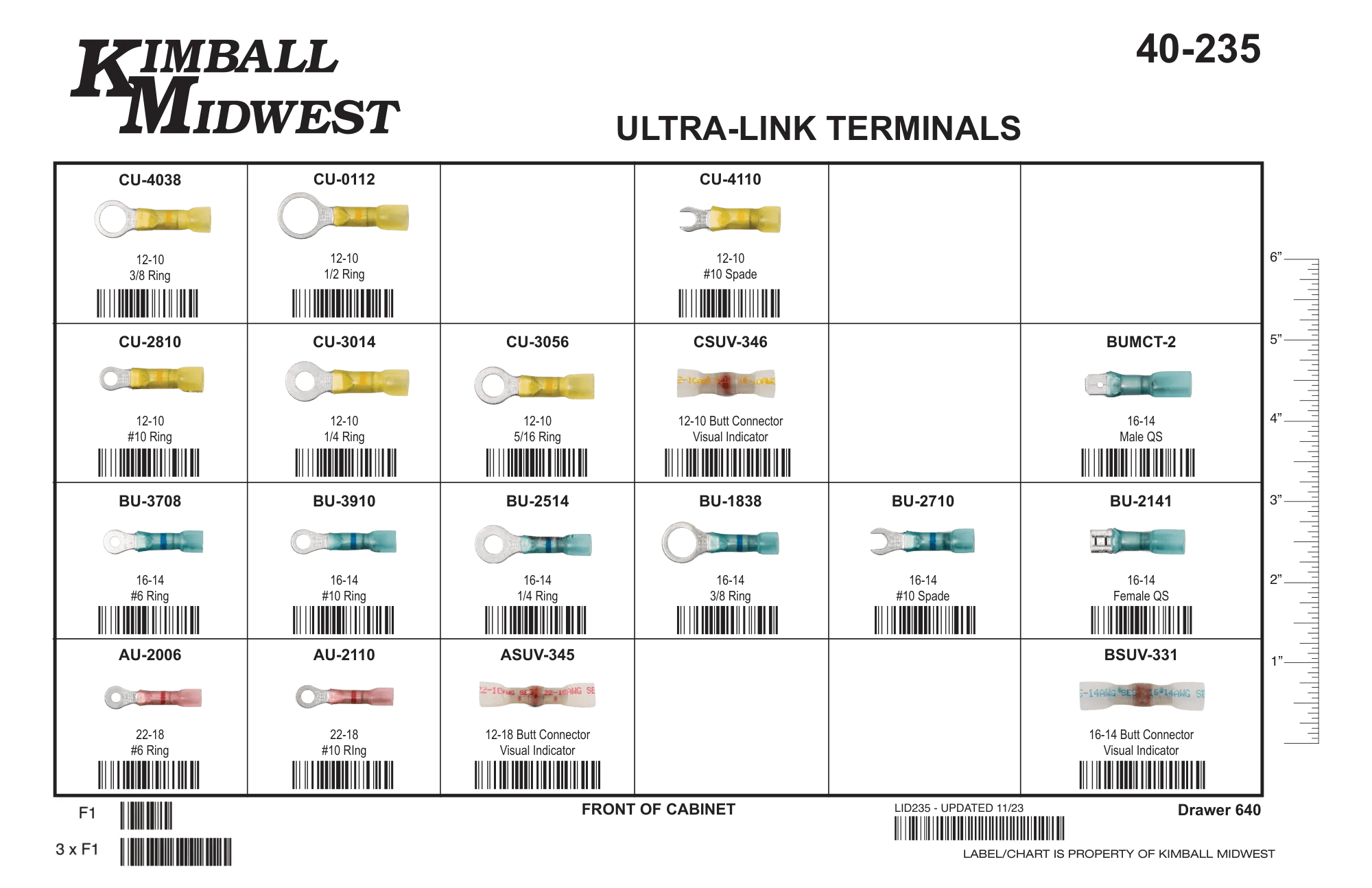 Ultra-Link Crimp & Solder Terminal Assortment