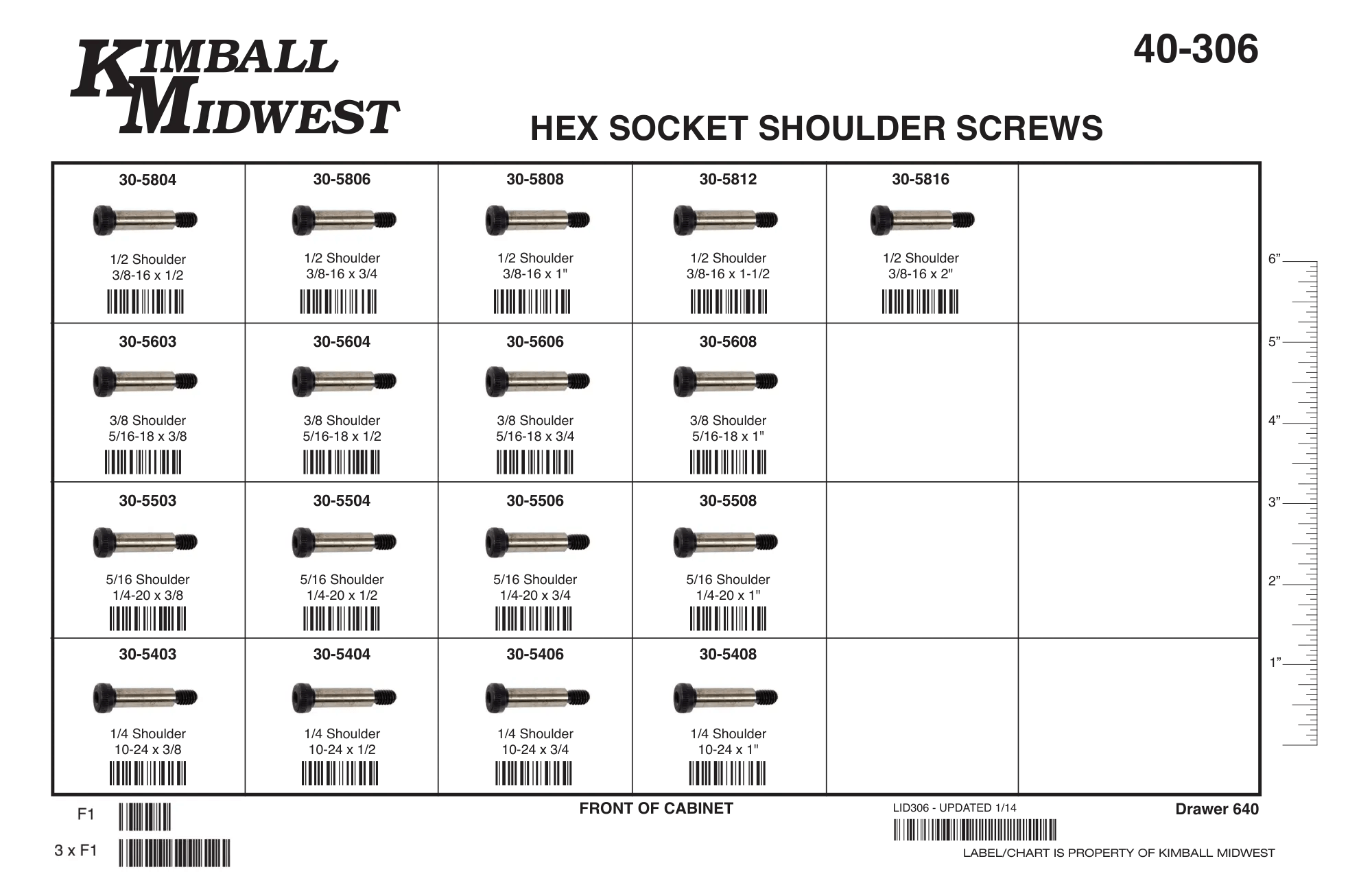 Shoulder Screws Assortments