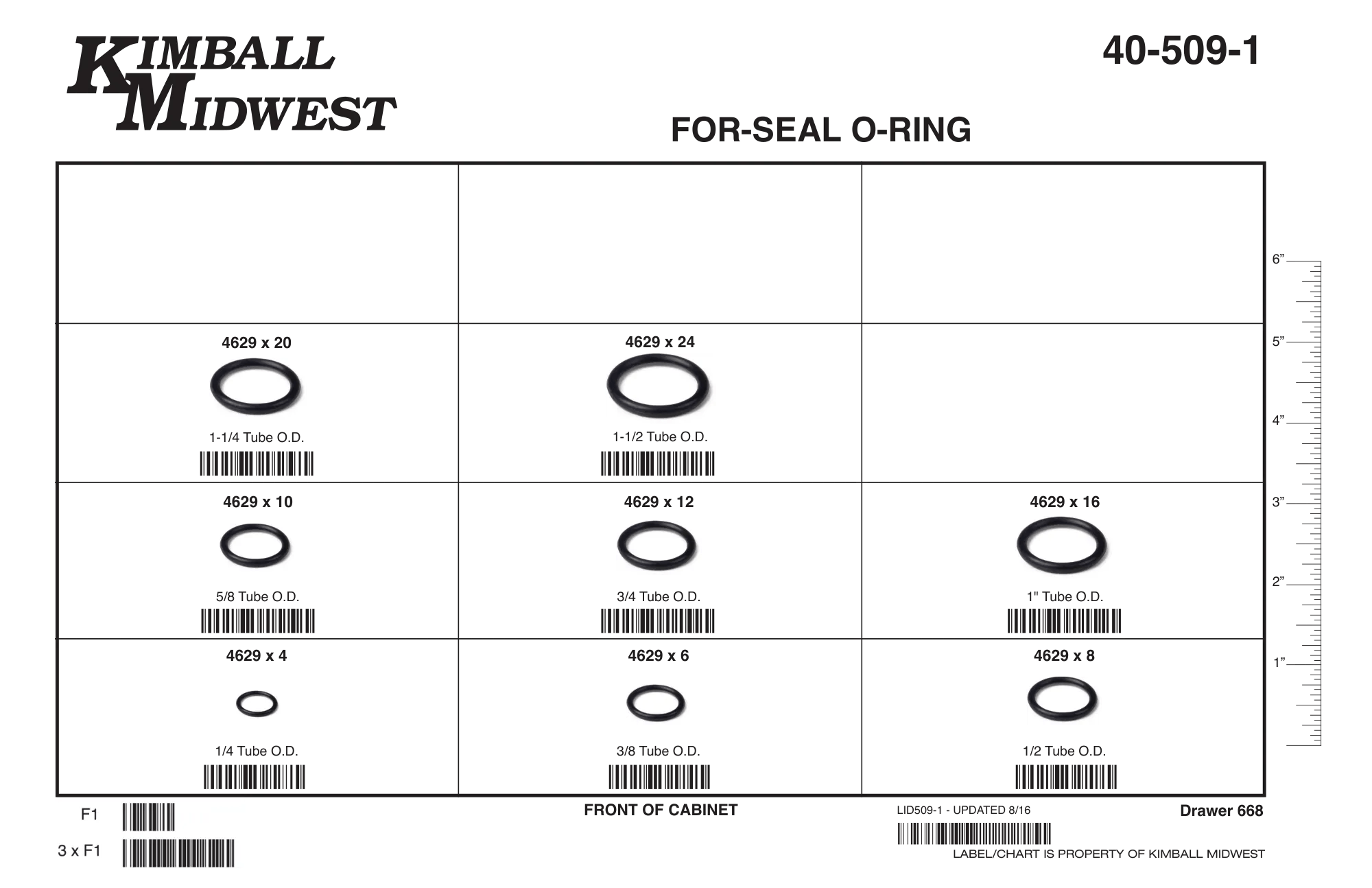 For-Seal® Buna-N O-Ring Assortments