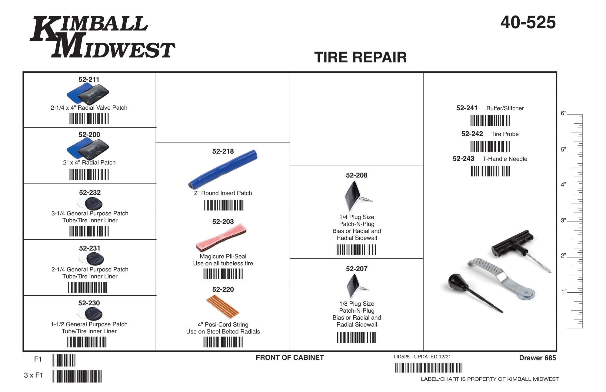Tire Repair Assortment