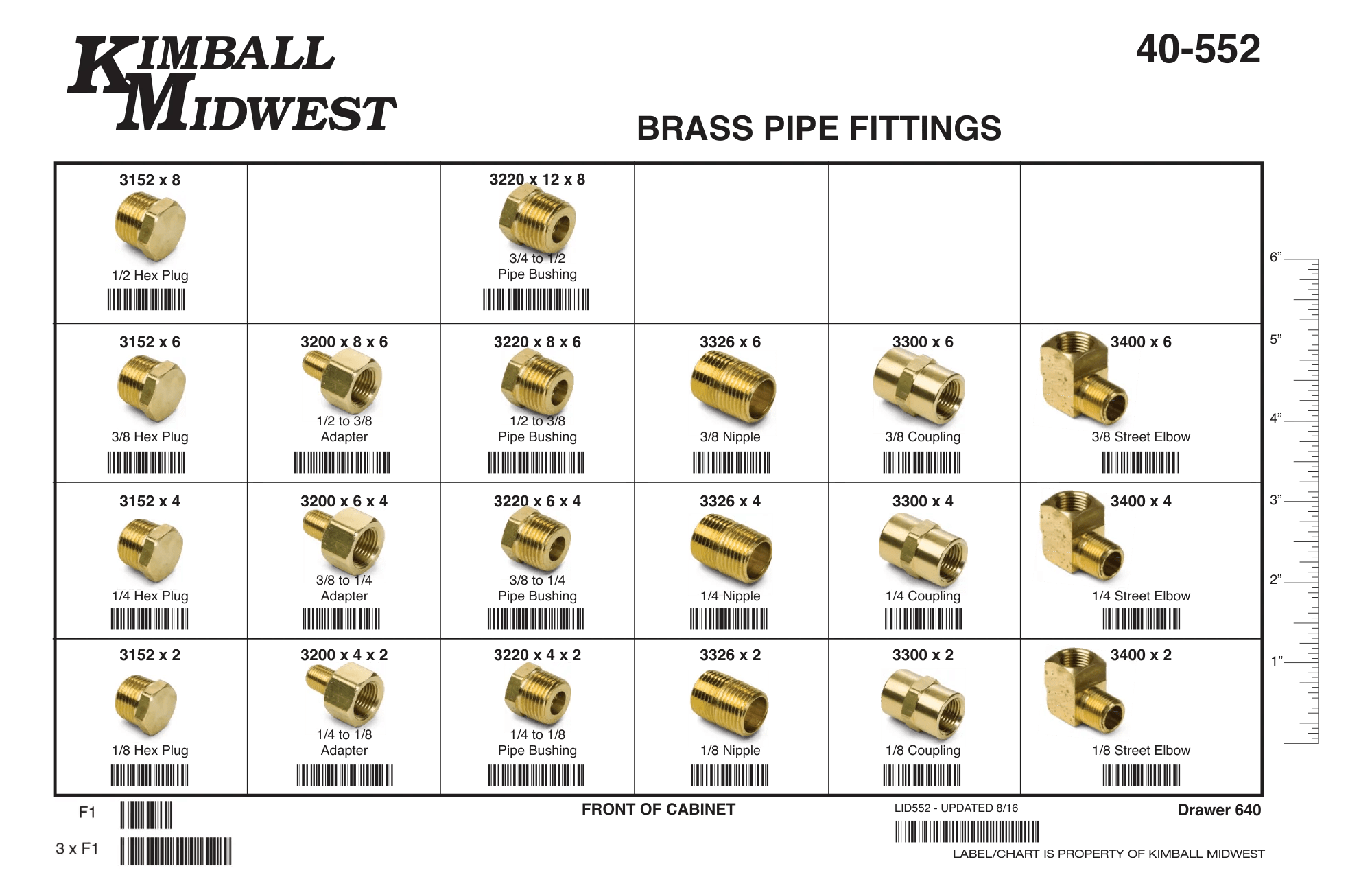 Small Brass Pipe Fittings Assortment (1/8" - 1/2")