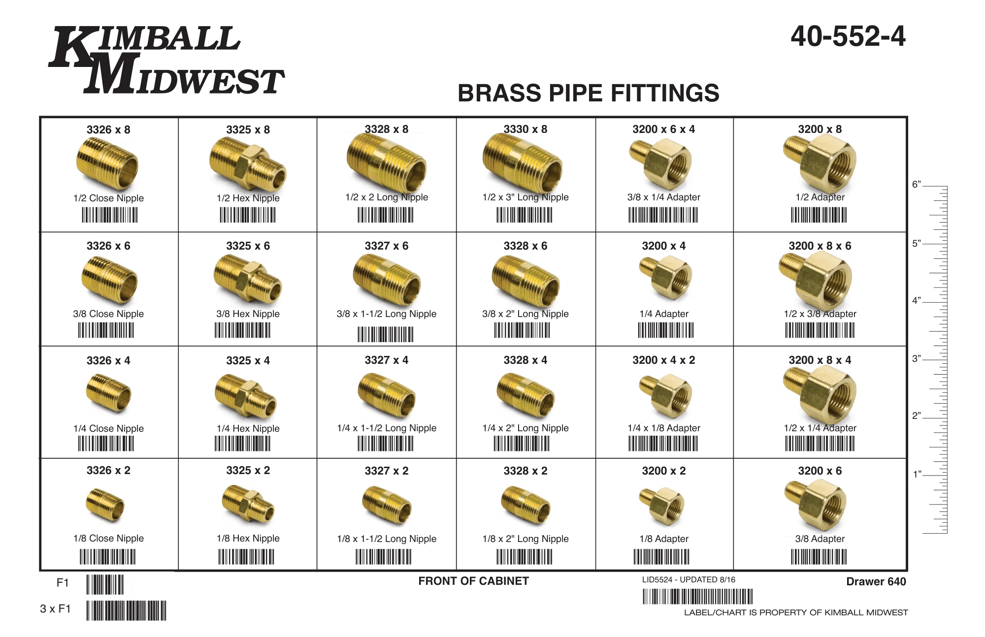 Brass Adapters & Nipples Assortment (1/8" - 1/2")