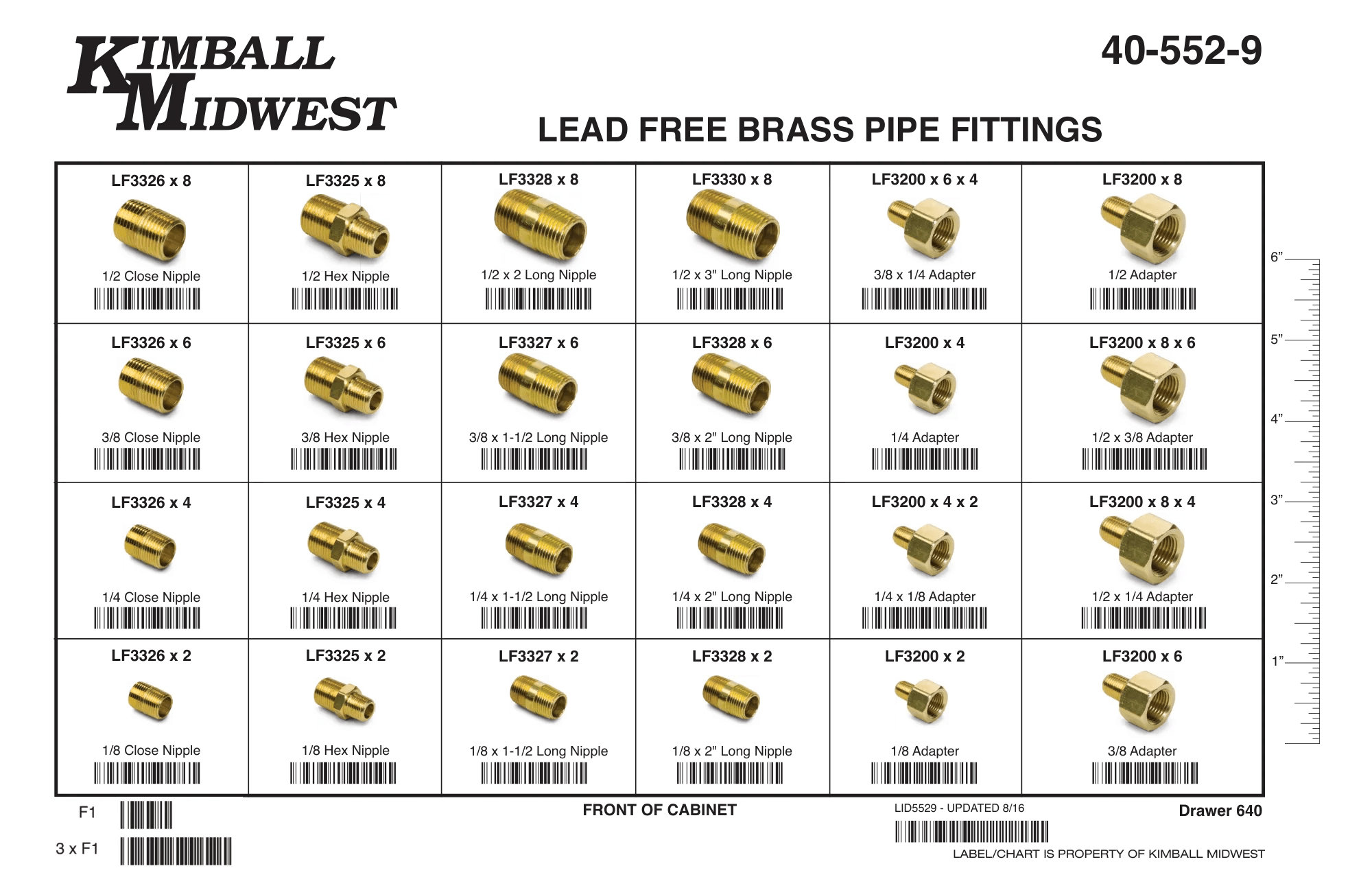 Lead-Free Brass Adapters & Nipples Assortment