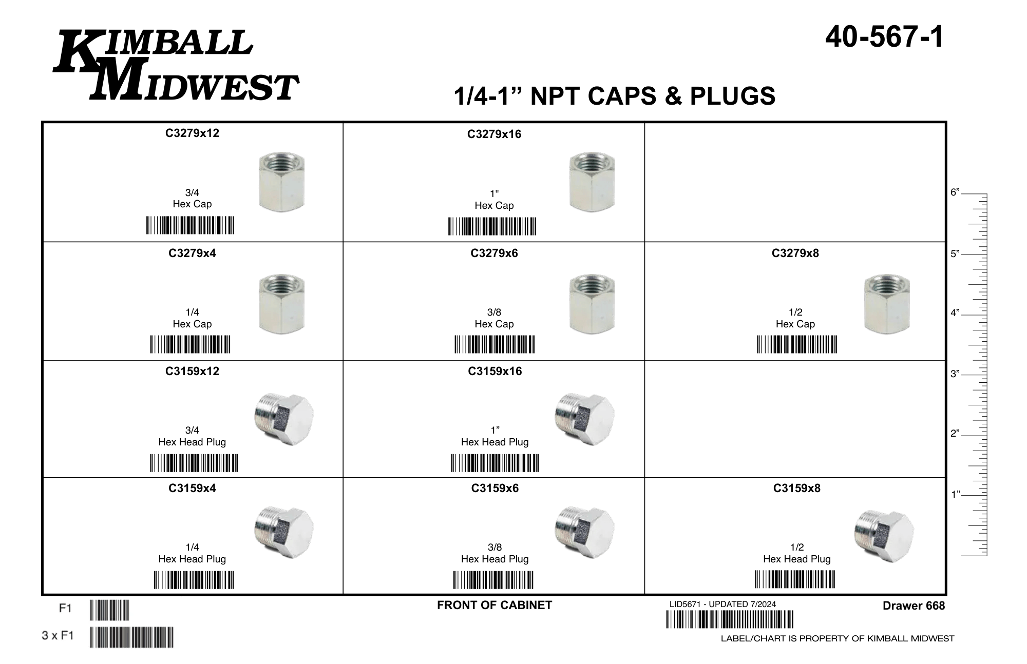 1/4"-1" NPT Steel Pipe and Plug Assortments