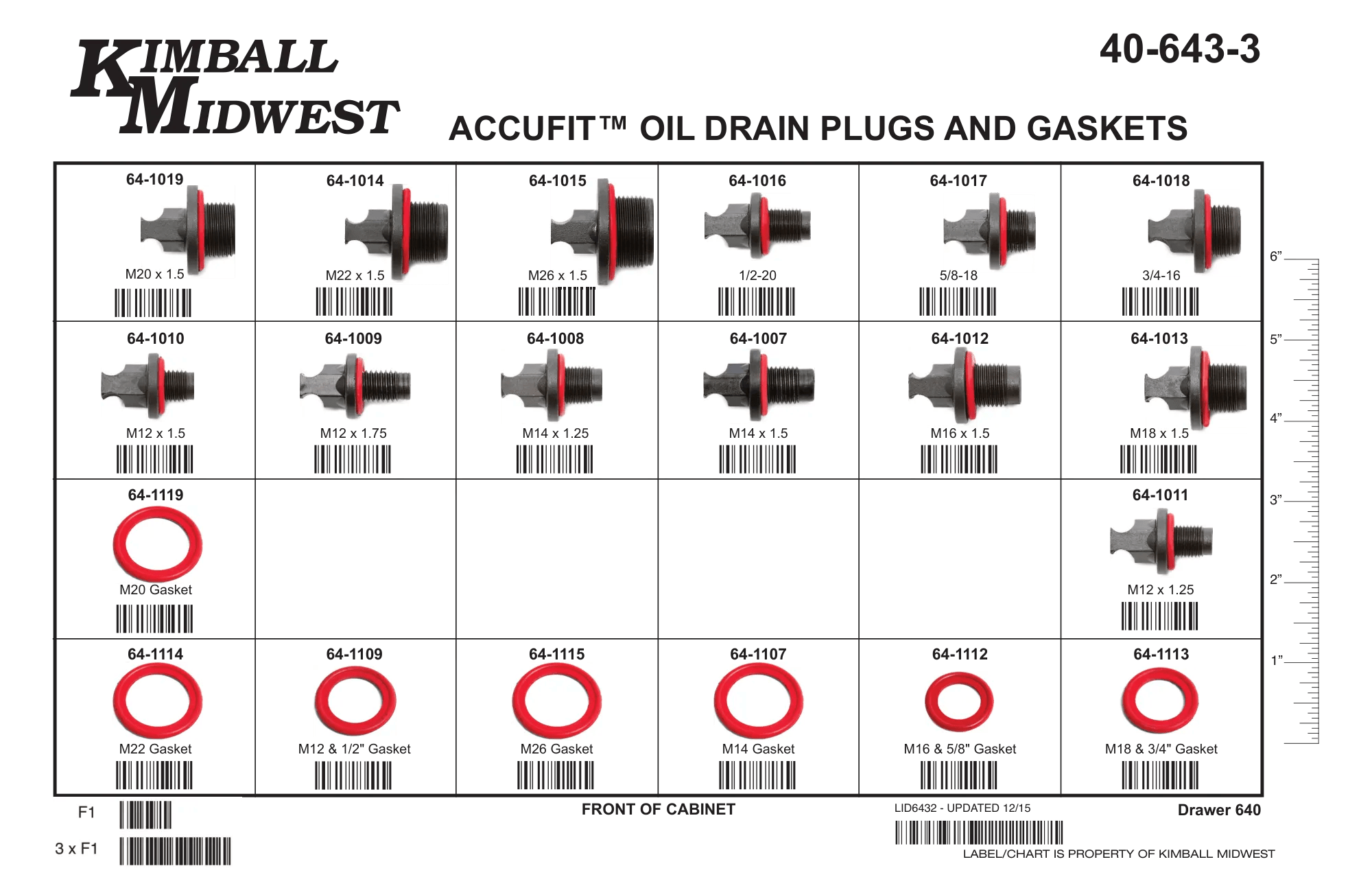 Accufit™ Drain Plug & Gasket Assortment