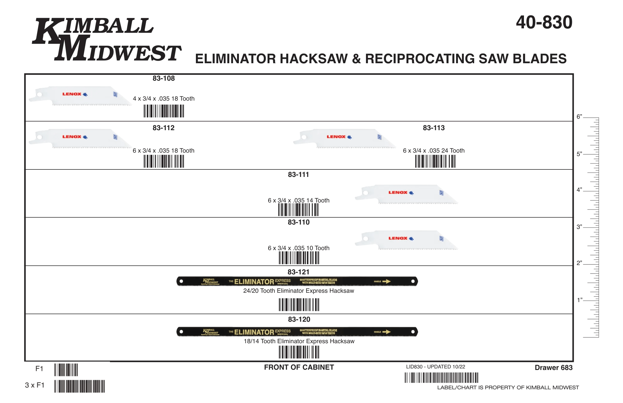 Eliminator Hacksaw & Reciprocating Saw Blade Assortment