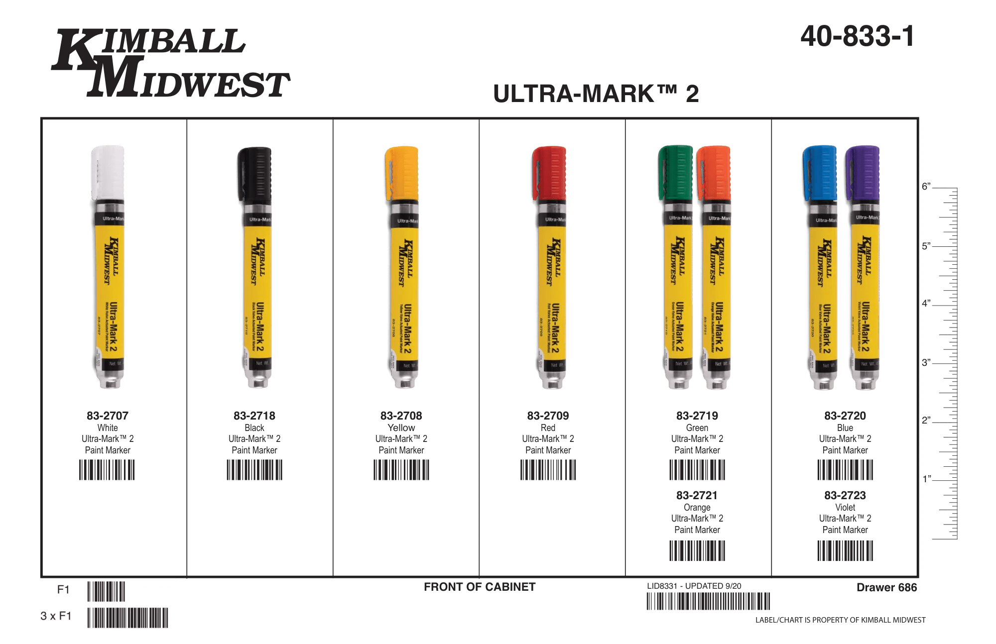 Ultra-Mark™ 2 16 Piece Paint Marker Assortment