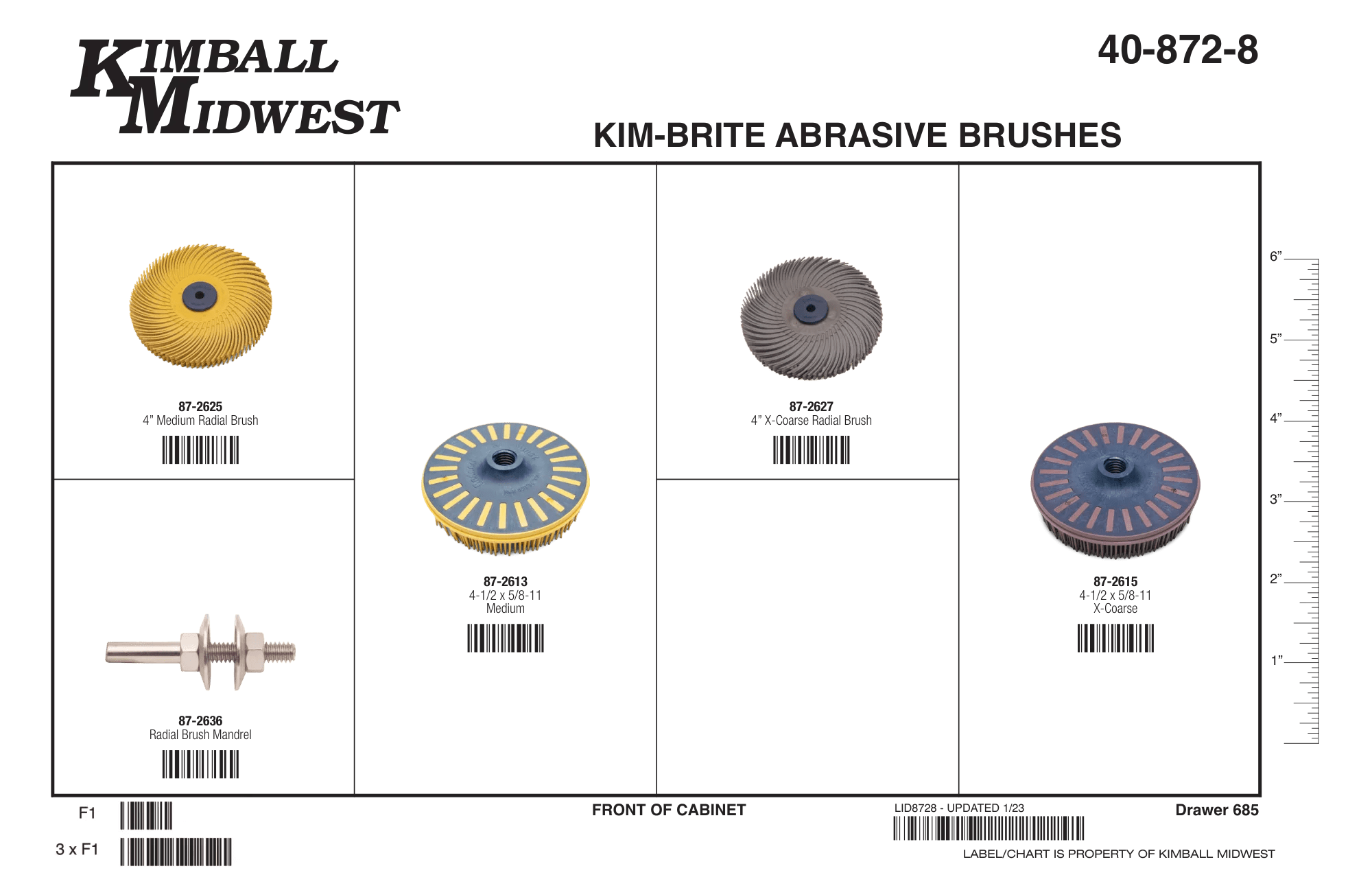 Kim-Brite™ Abrasive Brush Assortment