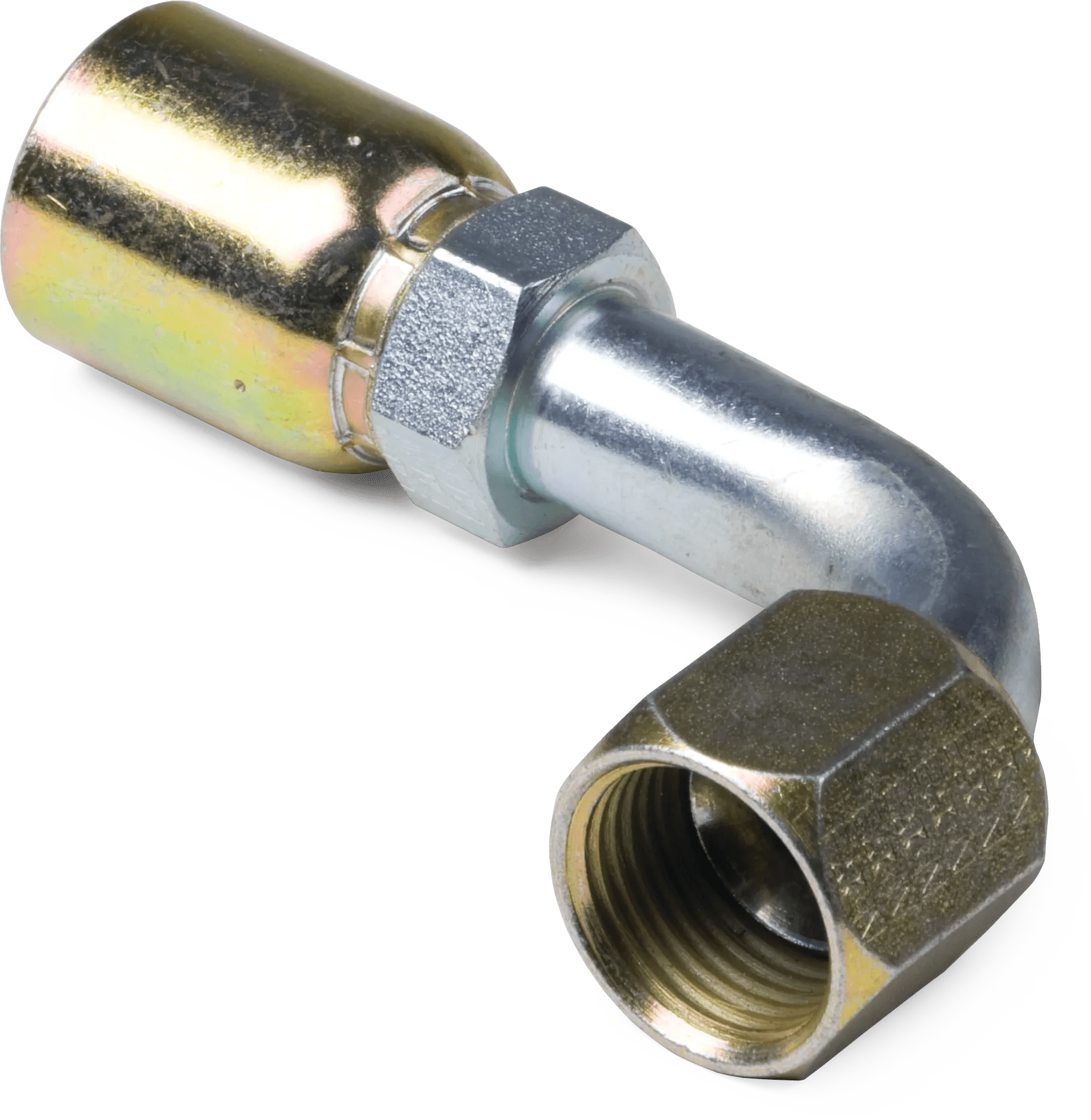 Female SAE JIC 37° Swivel 90° Elbows - 069 E Series