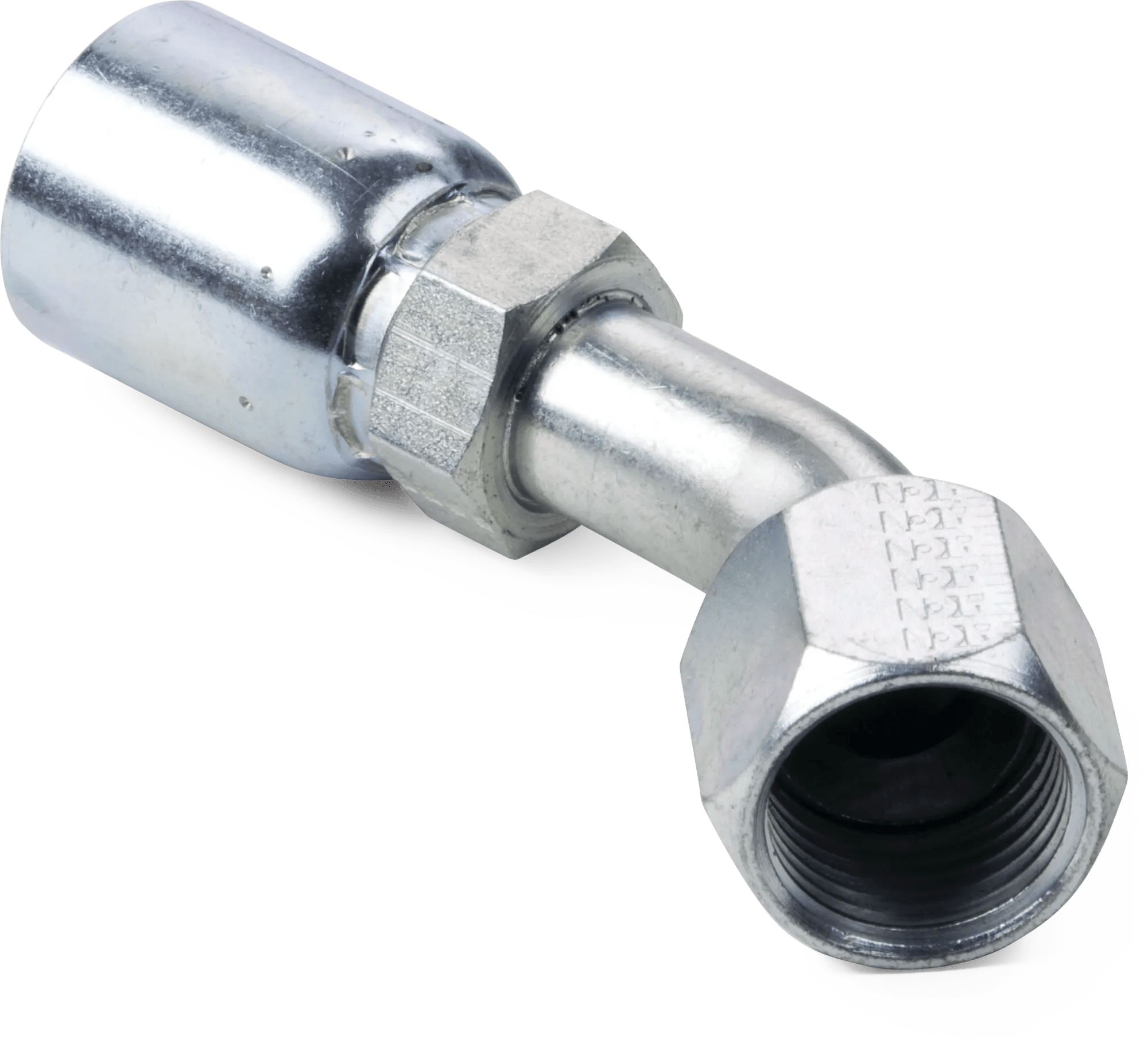 Female SAE JIC 37° Swivel 45° Elbows - 069 E Series