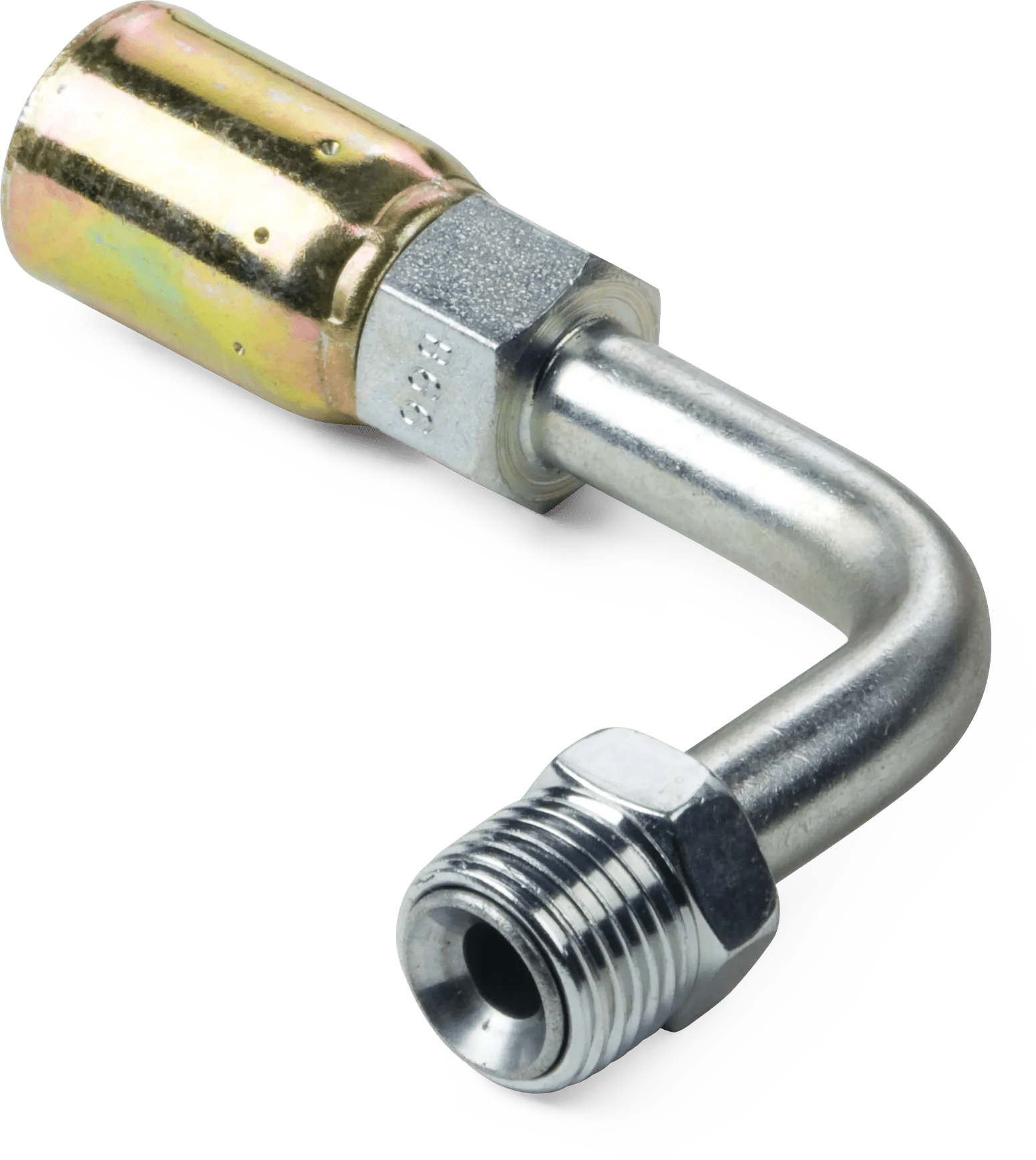 3/8" x 3/8" Inverted Male Swivel 90° Elbow - Weatherhead E Series
