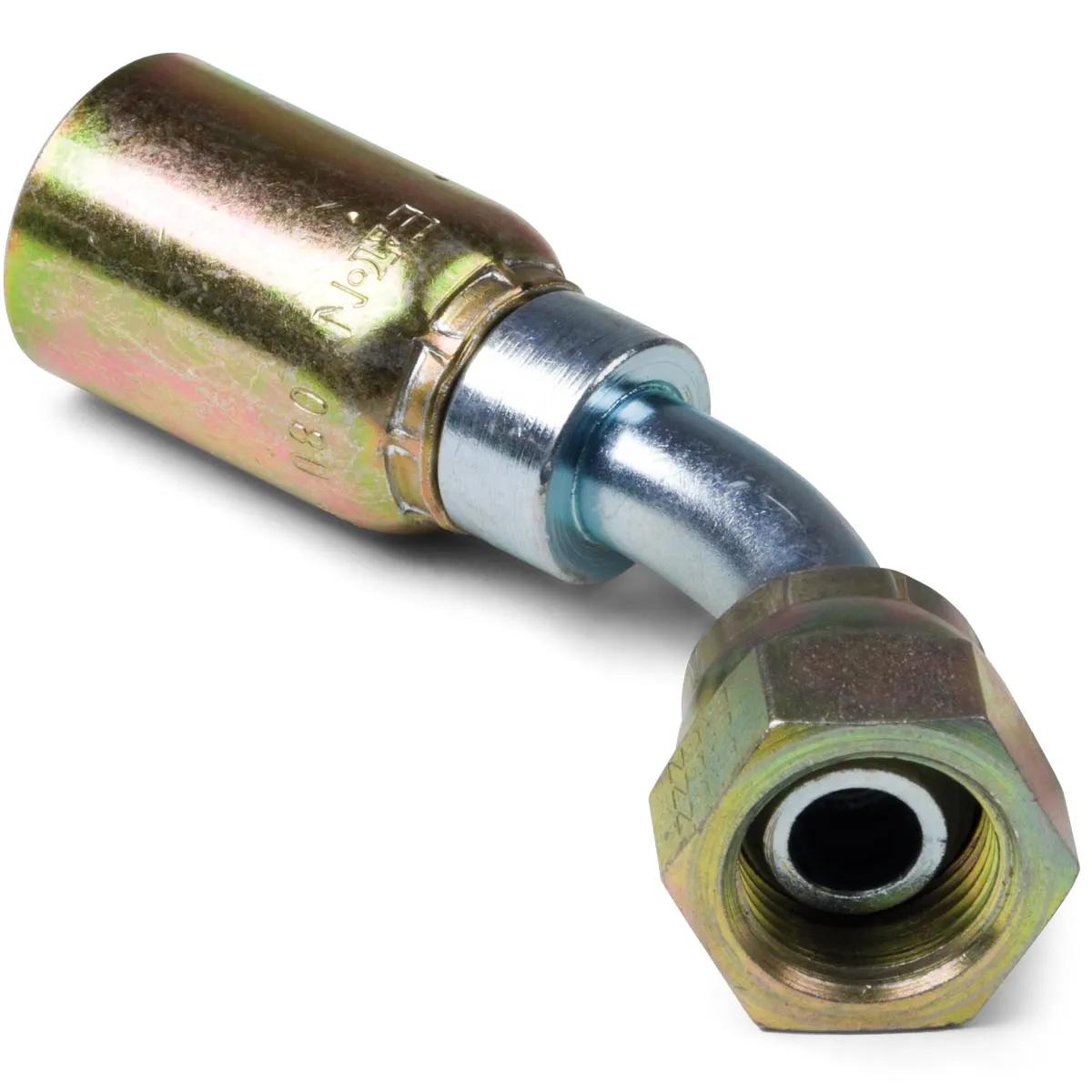 Female BSPP 60° Cone Swivel 45° Elbows - U Series