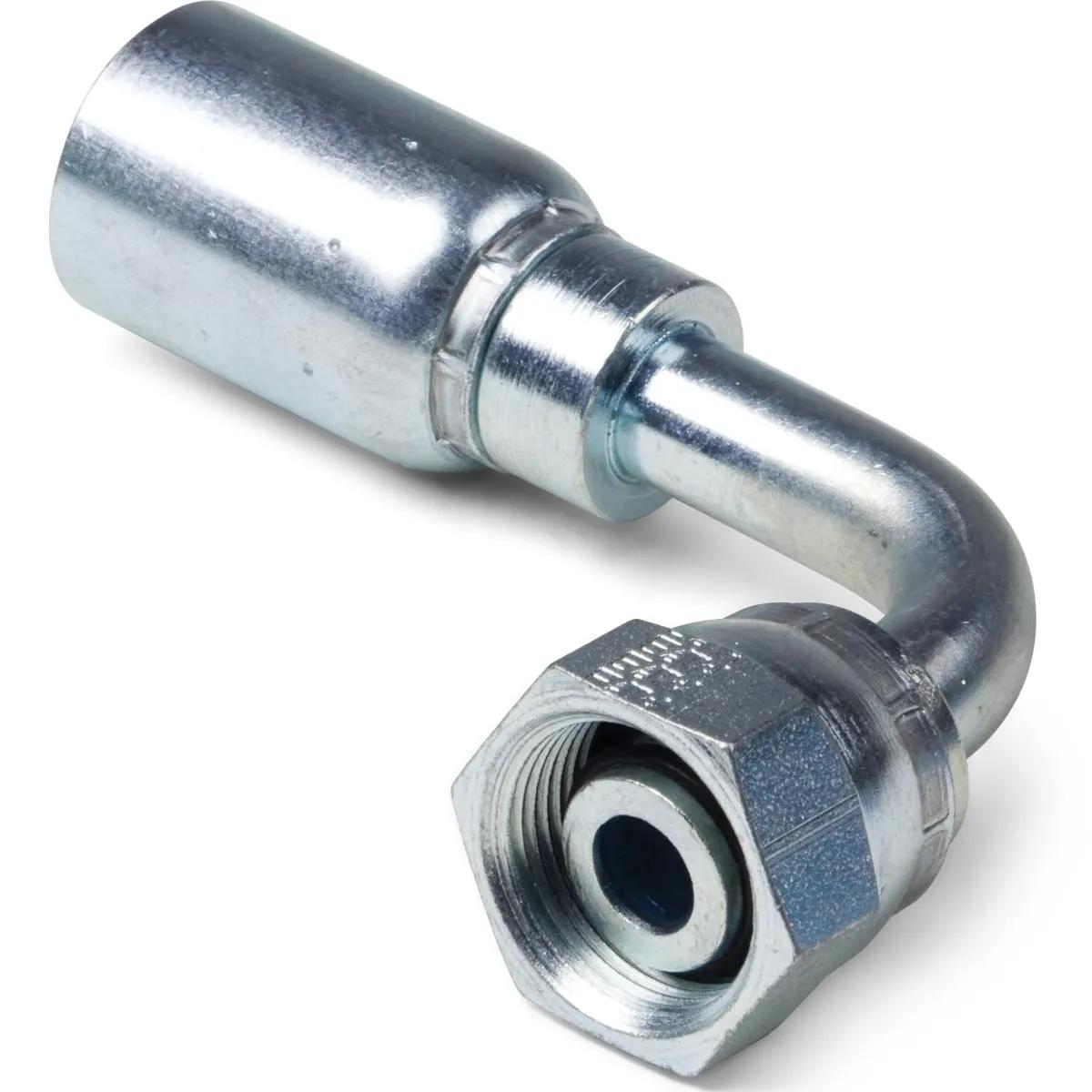 Female DIN (Heavy) 24° Swivel 90° Elbows - U Series