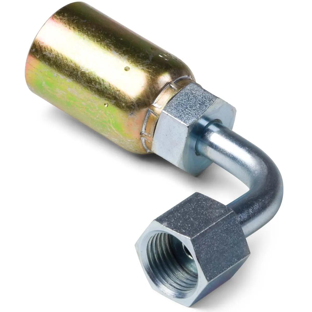 Female O-Ring Face-Seal Swivel 90° Medium Drop Elbows - U Series