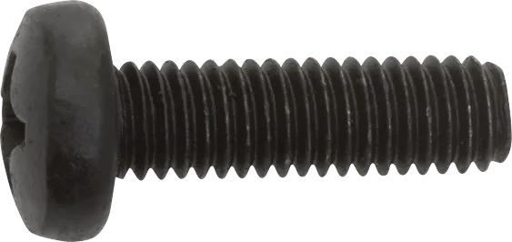 M6 x 1.0 x 20mm Phillips Pan Head License Plate Screw - 50 Pack