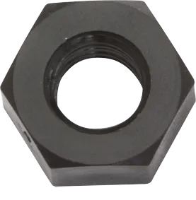 M6 x 1.0 Black Nylon License Plate Nut - 100 Pack