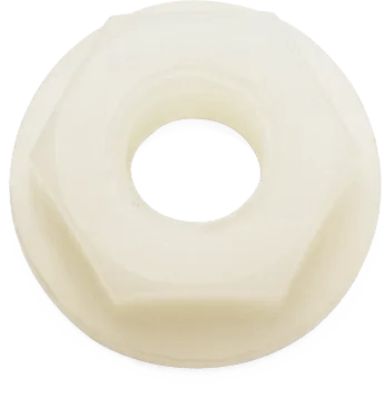 1/4"-20 Nylon Hex Nut - 50 Pack