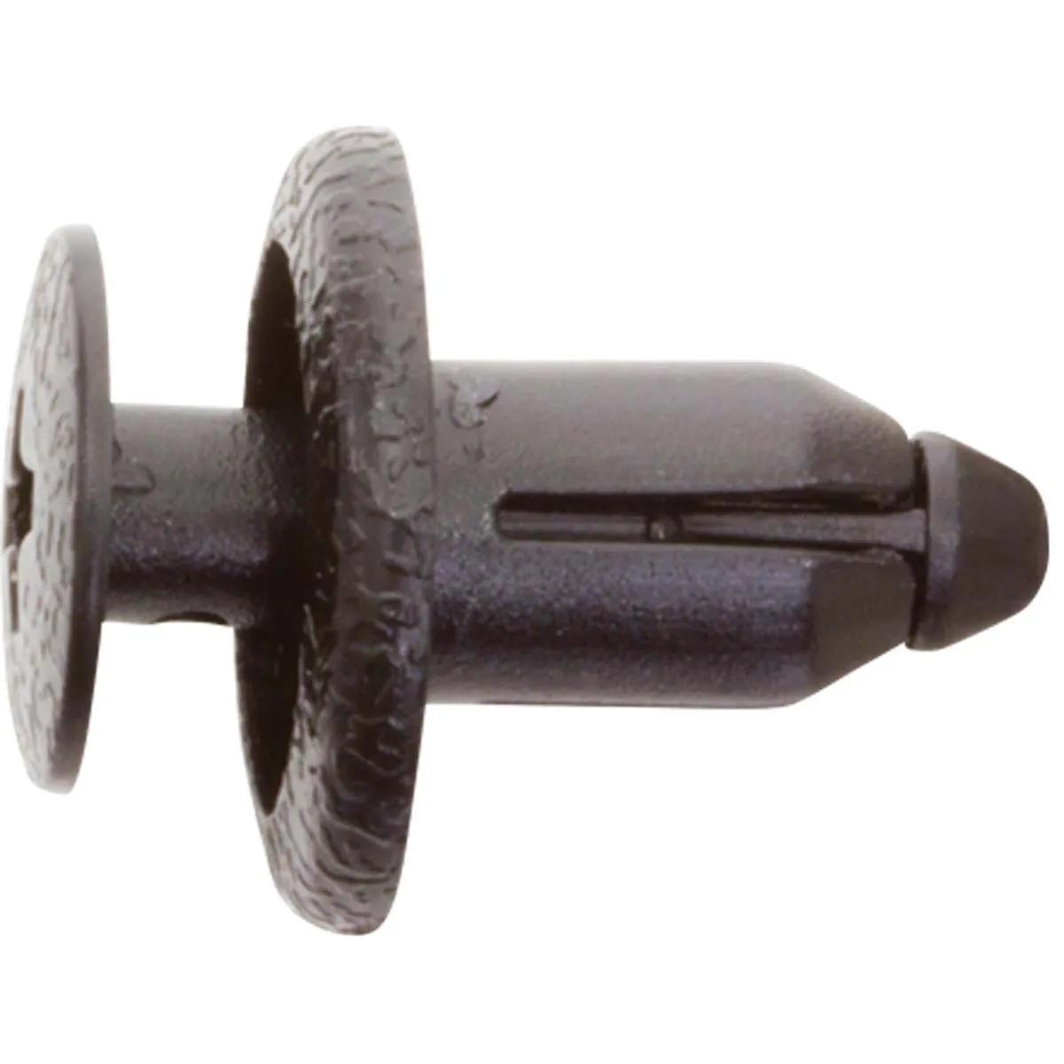 6mm x 8mm Black Door Trim Panel Retainer for GM - 5 Pack