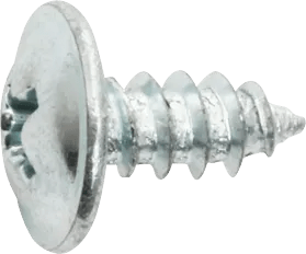 #8 x 3/8" Phillips Oval Washer Head Sheet Metal Screw - 100 Pack
