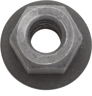 M6 x 1.0 SEMS Flange Nut - 25 Pack