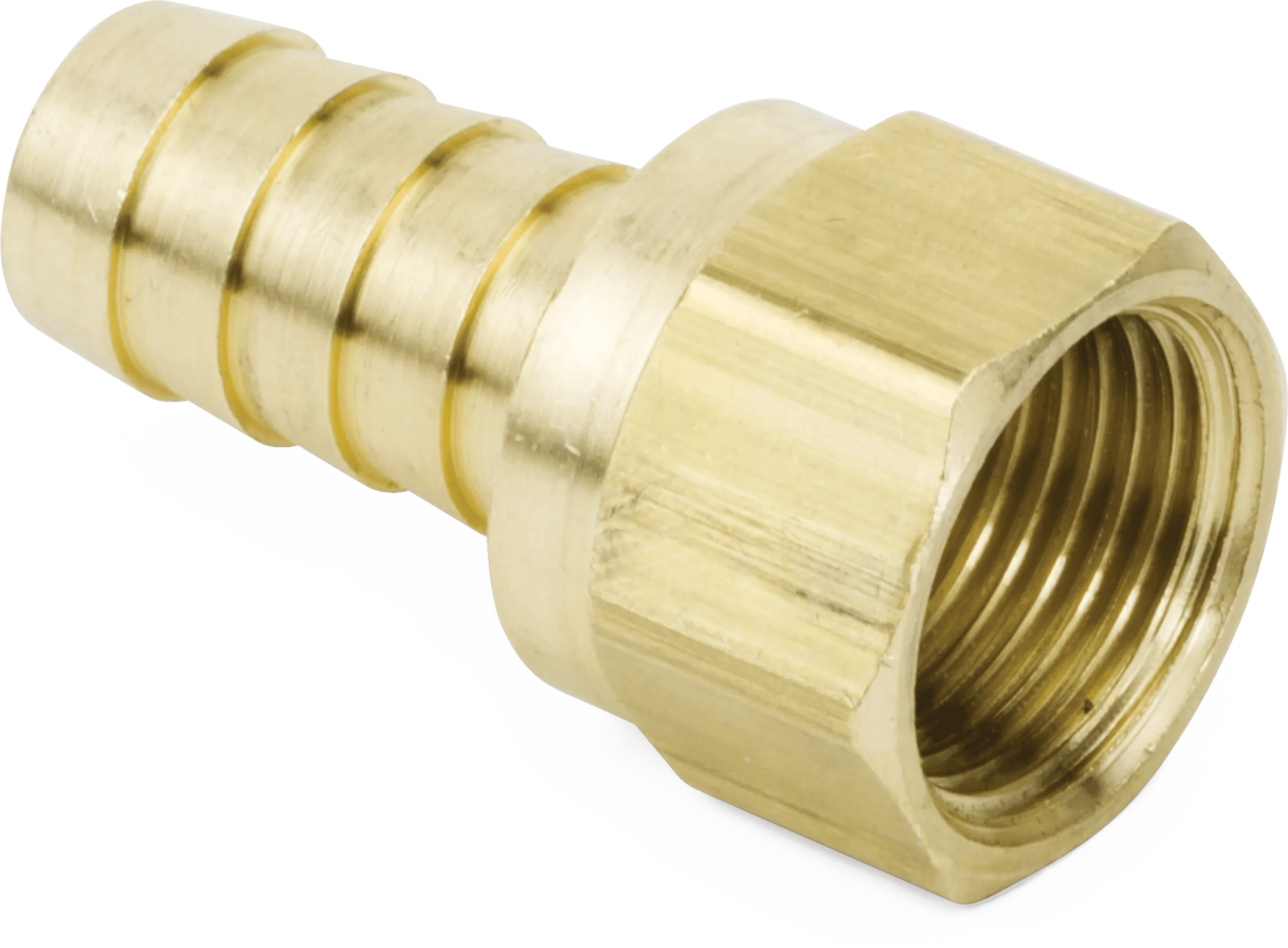 1/2" x 1/2" Low Pressure Female Swivel Universal 45°/37° Flare Connector - 5 Pack