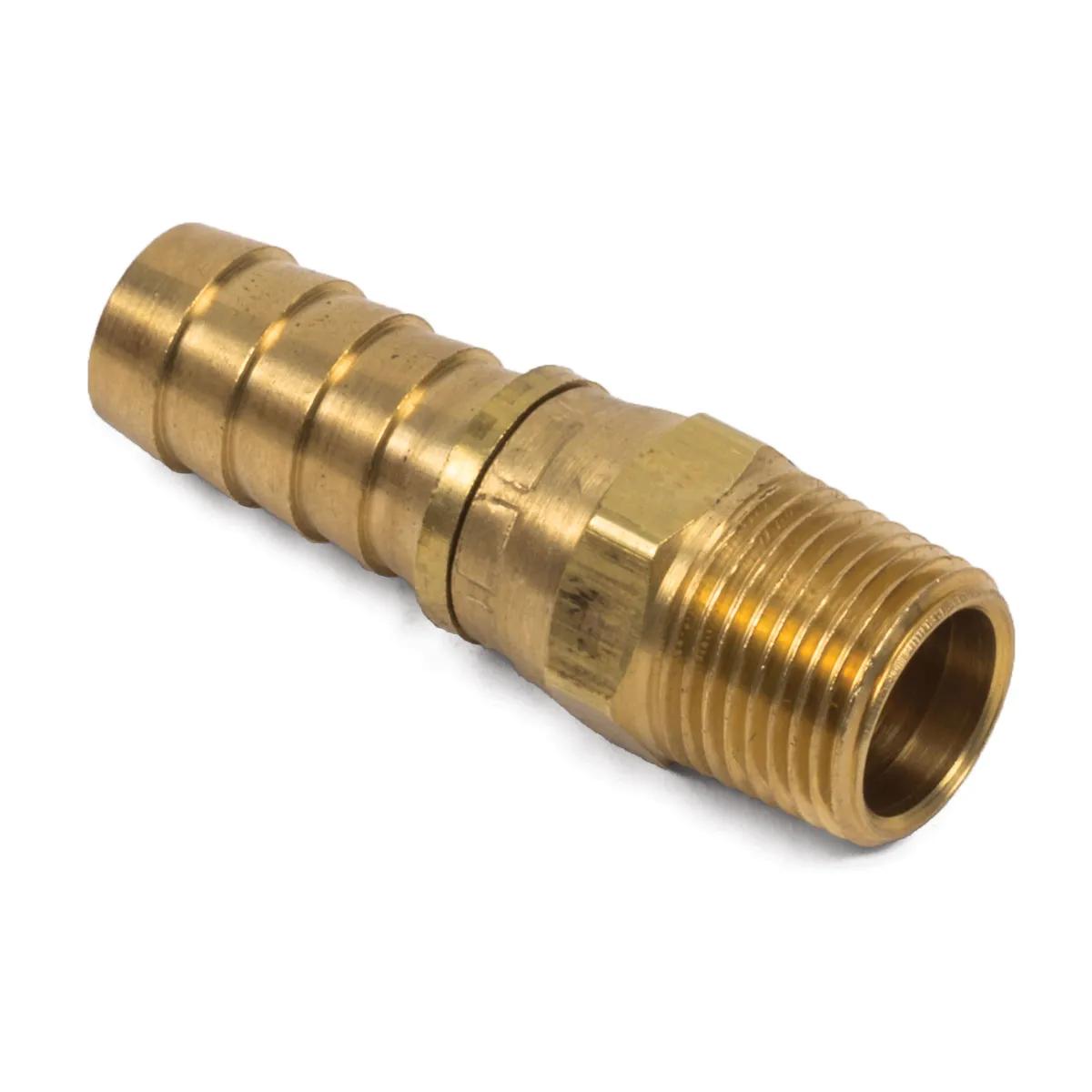 1/2" x 3/8" Low Pressure Male Pipe Swivel Connector