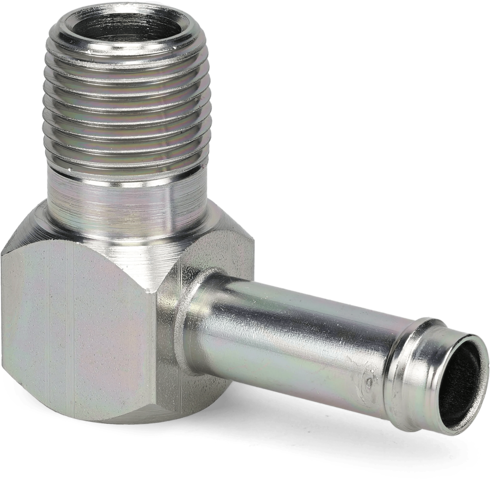 Steel Low Pressure Male Pipe 90° Elbow Hose Ends