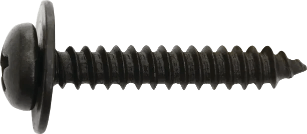 #8 x 1/2" Phillips Pan Washer Head SEMS Tapping Screw - 50 Pack