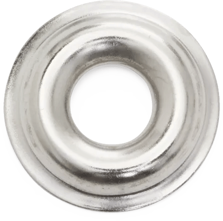 Flanged Type Countersunk Finishing Washers - Nickel