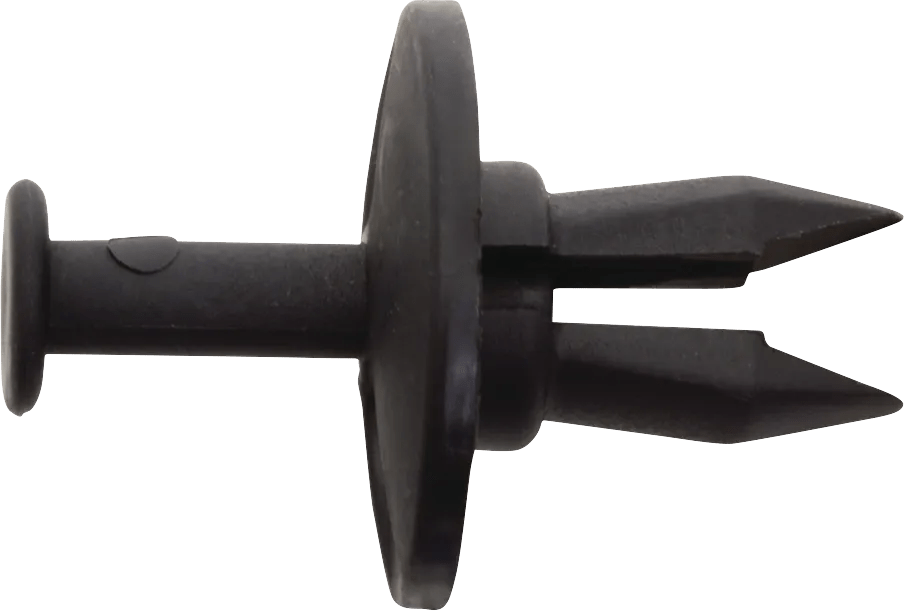 1/8" Black Energy Absorbing Strip Retainer for GM - 25 Pack