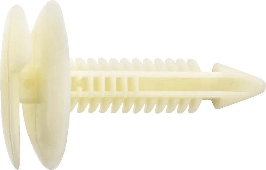 White Nylon Trim Panel Retainer for GM - 50 Pack