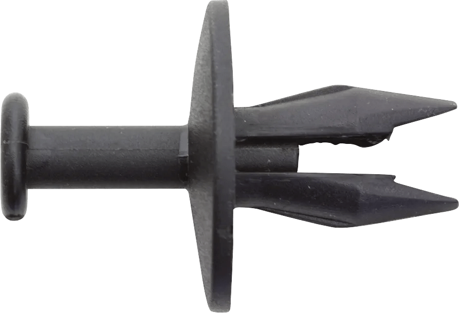 Black Nylon Front Fascia Retainer for GM - 25 Pack