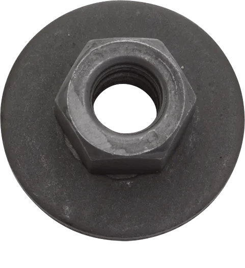 M6 x 1.0 SEMS Flange Nut - 25 Pack