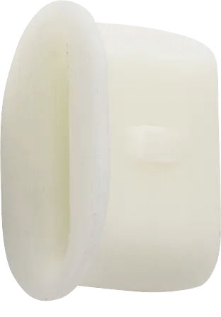 White Nylon Grille Attachment Nut for GM - 50 Pack