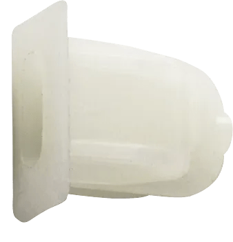 White Plastic Expansion Nut for GM - 50 Pack