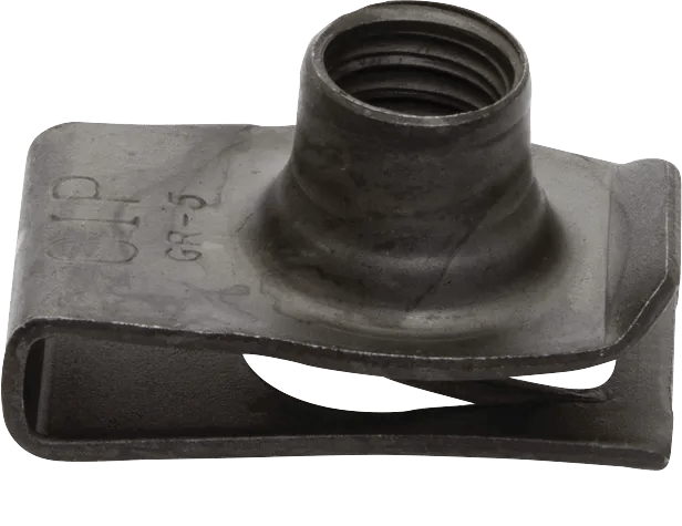 5/16"-18 Short Throat U-Nut - 25 Pack
