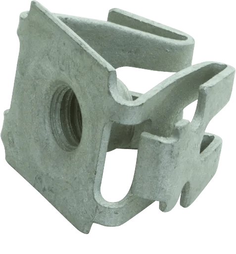M6 x 20mm Extruded Snap-In Nut for GM - 10 Pack