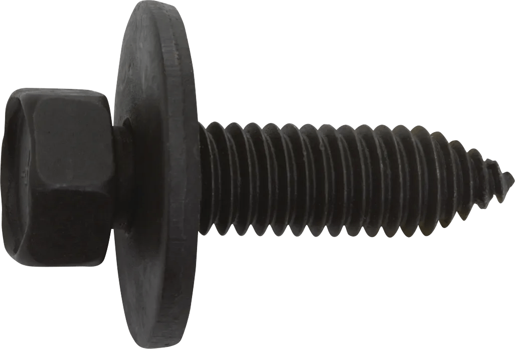 3/8"-16 x 1-1/8" Hex Head SEMS Body Bolt with Loose Washer