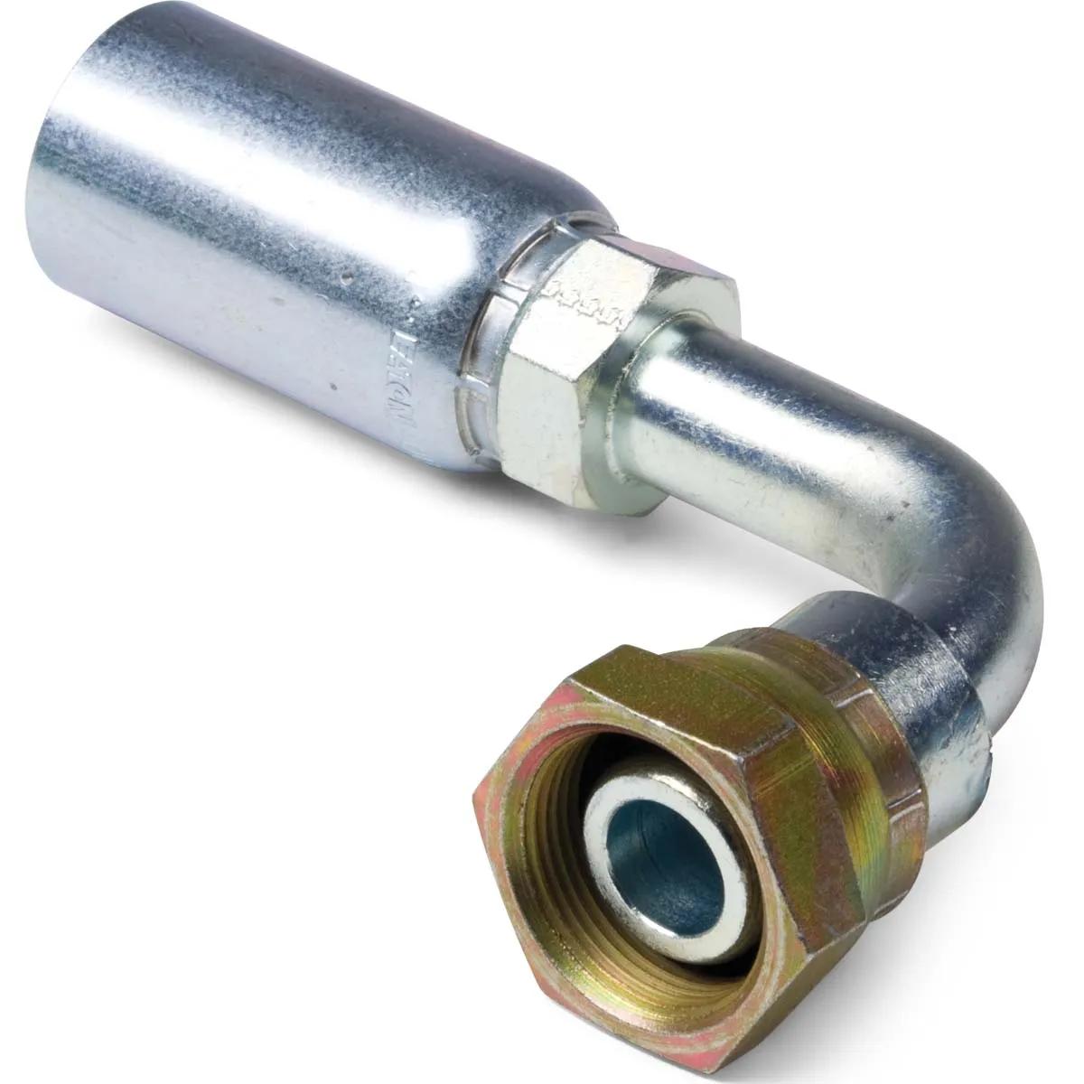 Female DIN (Light) Universal Swivel 90° Elbows - U Series