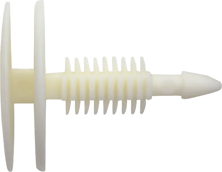 White Nylon Trim Panel Retainer for Ford - 25 Pack