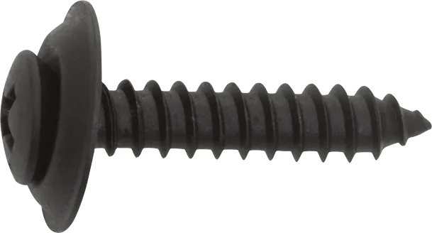 #8 x 1" Phillips Oval Washer Head SEMS Tapping Screw - 50 Pack