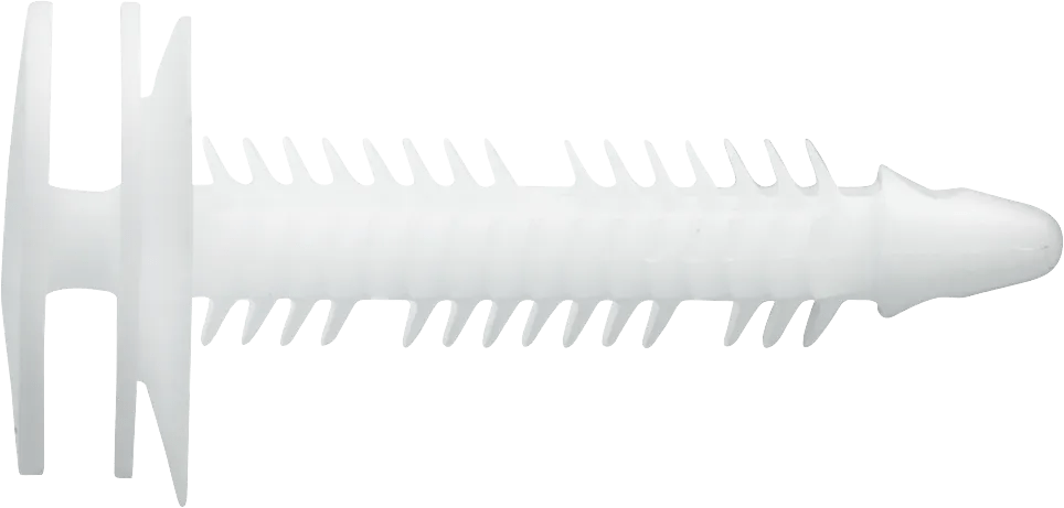 White Nylon Door Trim Retainer for GM - 25 Pack