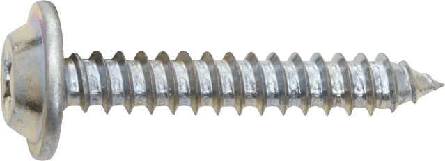 #8 x 3/4" Phillips Round Washer Head Tapping Screw - 100 Pack
