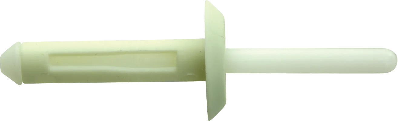 1/4" x 1-1/8" Plastic Rivet for GM - 25 Pack