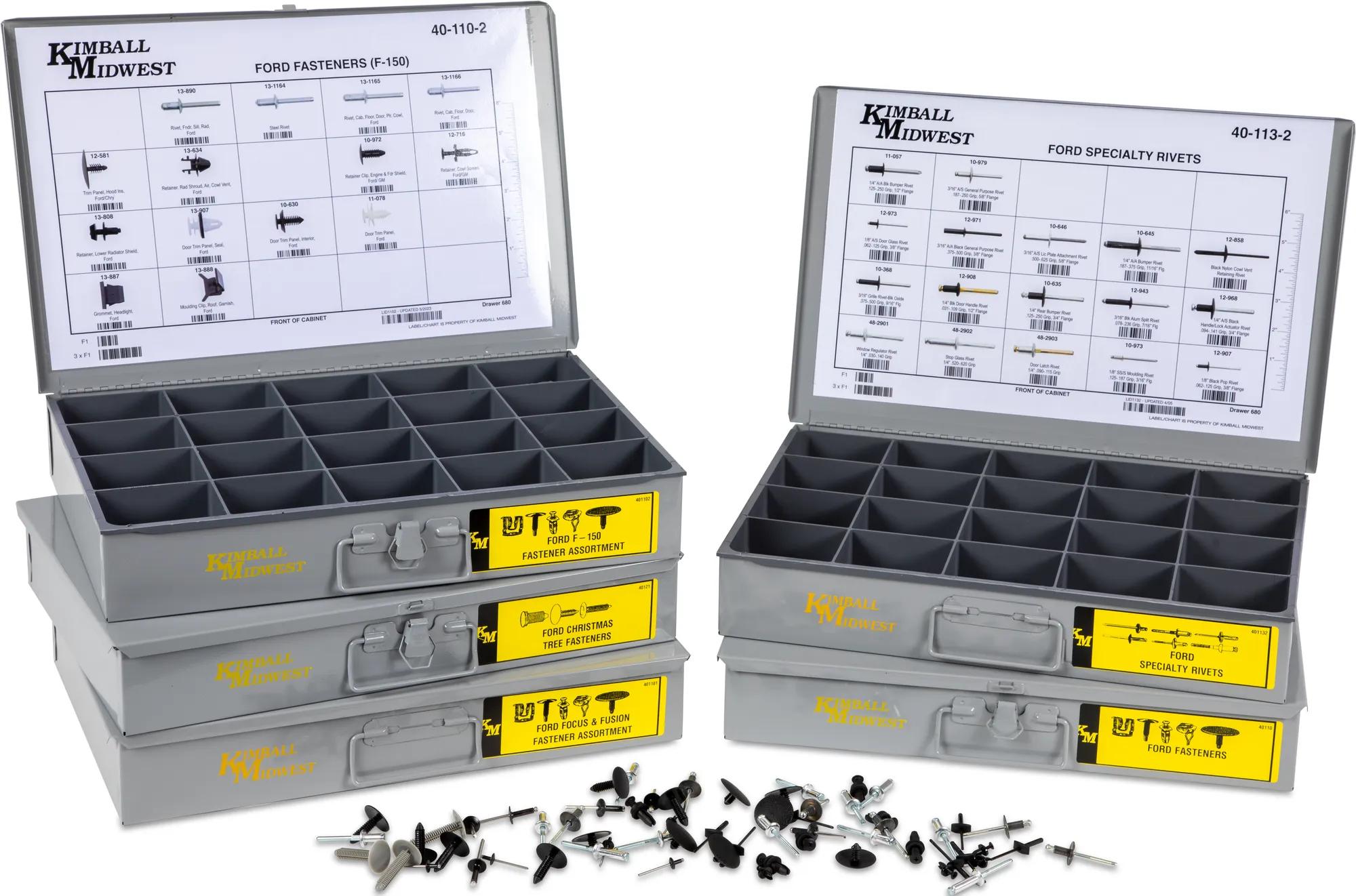 Ford Body Clips & Fasteners Bundle - Kimball Midwest