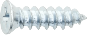 #6 x 1/2" Phillips Flat Head Sheet Metal Screw - 100 Pack