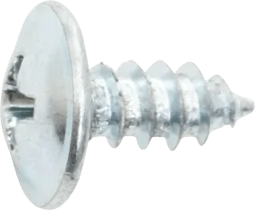 #8 x 7/16" Phillips Round Washer Head Sheet Metal Screw - 100 Pack